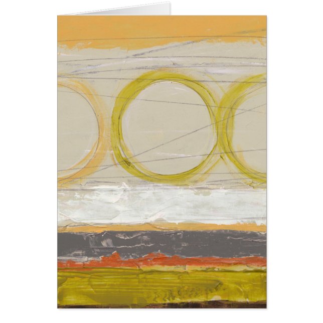 Cercles jaunes et orange sur Arrière - plan multic (Devant)