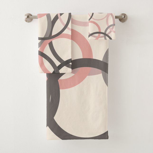 Cercles rose et gris (En situation)