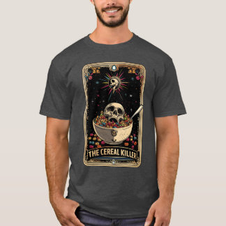 Cereal Killerarot Card Horror Moviesrue Crime Pomm T-Shirt