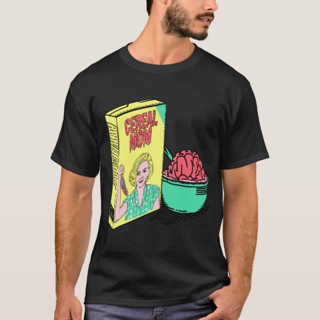 Cereal-Mutter retro T-Shirt (Vorderseite)