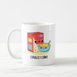 Cerealsly Corny Funny Milk Cereal Puff Kaffeetasse