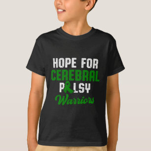 Cerebral Palsy Cp Awareness Hope Warrior Survivor T-Shirt