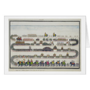 Cérémonie de Muharram, Faizabad, 1772 'du Gentil