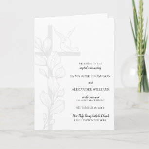 Cérémonie des Mariages catholiques avec programme 