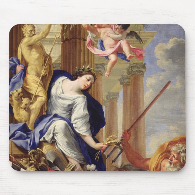 Ceres das Besiegen der Attribute des Krieges Mousepad (Vorne)