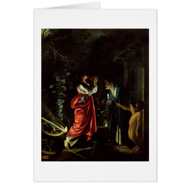 Ceres et Stellio (l'huile sur le cuivre) (Devant)
