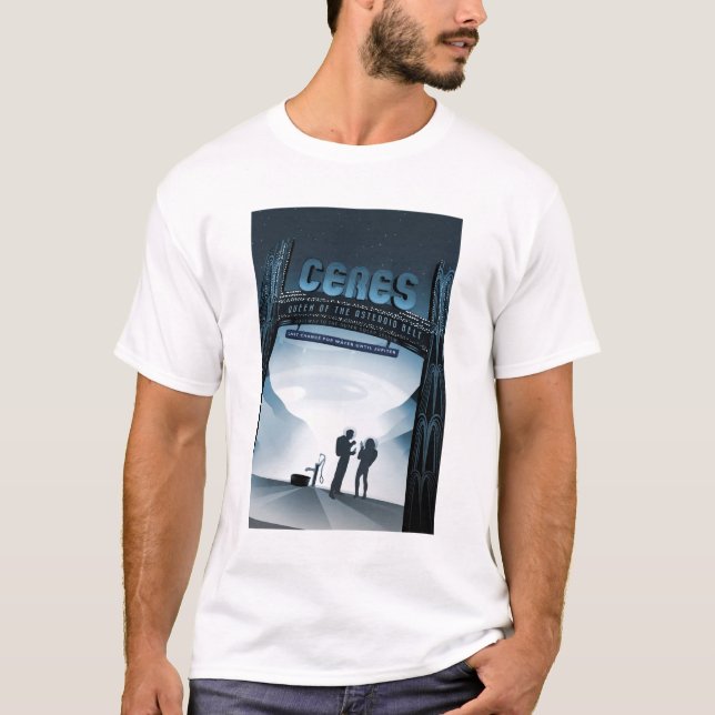 Ceres - NASA-Visionen des künftigen T - Shirt (Vorderseite)