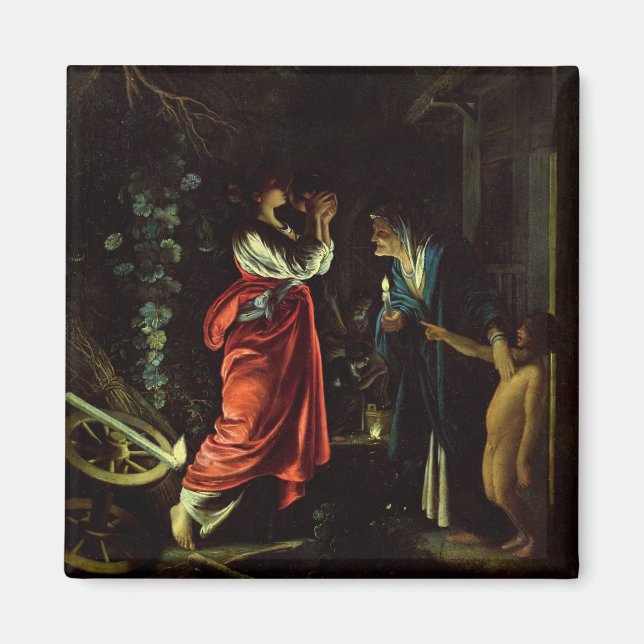 Ceres und Stellio (Kupferöl) Magnet (Vorne)