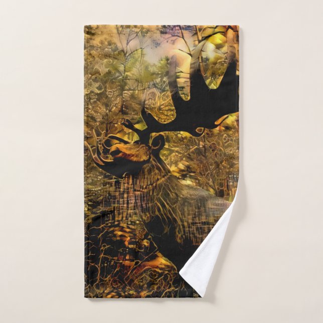 Cerf (Serviette à main)