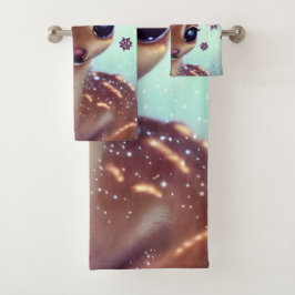 Cerf de bébé doux et adorable