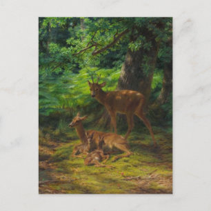 Cerf en réponse par Rosa Bonheur Carte postale