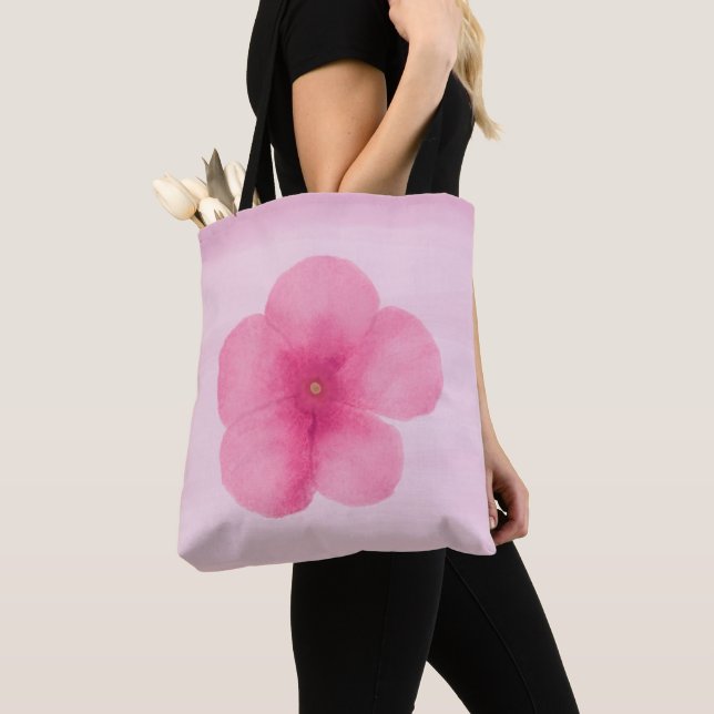 Cerine Pink Macro Blume Tote Bag Tasche (Von Nahem)