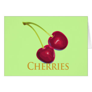 Cerises de tiges