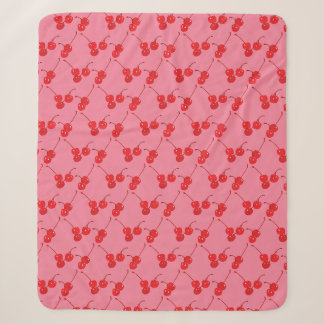 Cerises Marasquin Rose Rouge Plaid