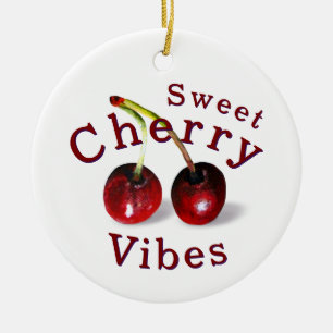 Cerises ornement