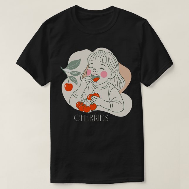 Cerises TShirt 2 (Design devant)