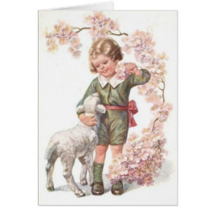 Cerisier d'agneau victorien pour enfants