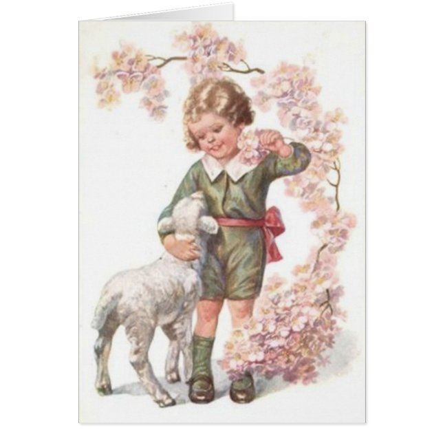 Cerisier d'agneau victorien pour enfants (Devant)
