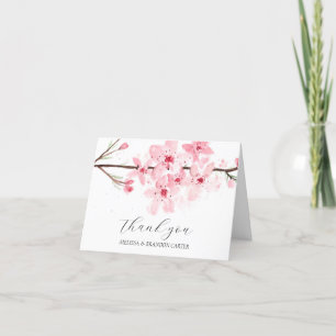 Cerisier Fleur rose Mariage Merci