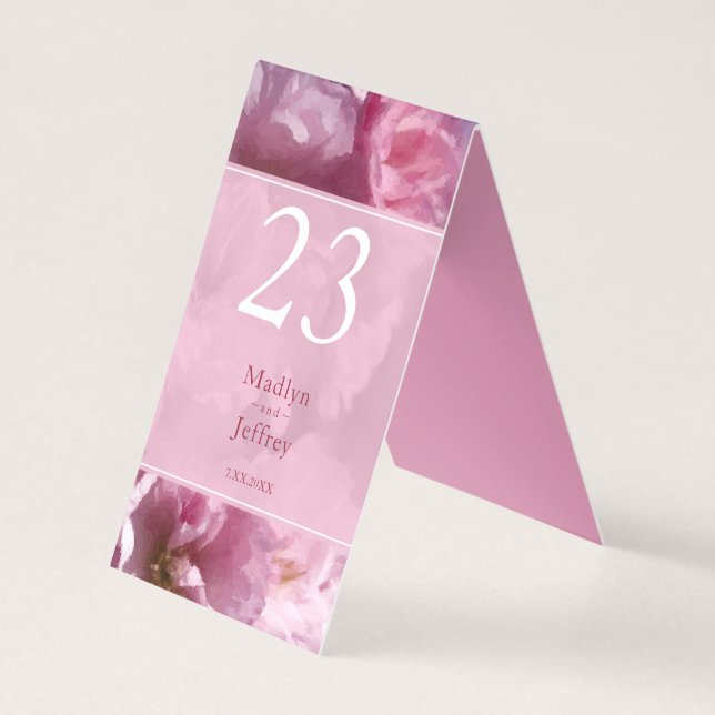 cerisier rose fleurs mariage de printemps (Front)