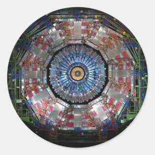 CERN Shiva LHC Runder Aufkleber