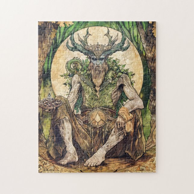 Cernunnos Celtic Horned God of Nature (Vertikal)