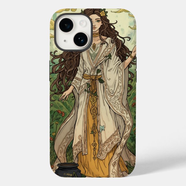 Cerridwen Case-Mate iPhone 14 Hülle (Rückseite)
