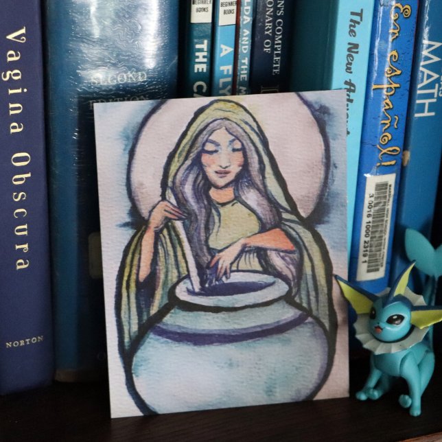 Cerridwen Crone Hexe Postkarte (Von Creator hochgeladen)