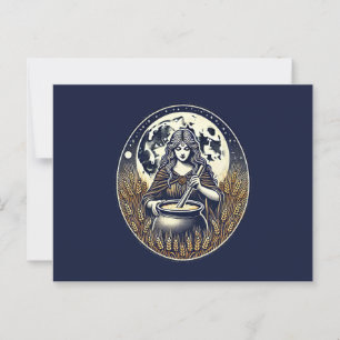 Cerridwen Witch Postkarte