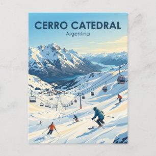 Cerro Catedral Argentinien Postkarte