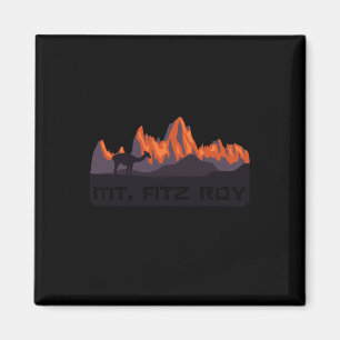 Cerro Fitz Roy Gebirgszug Magnet