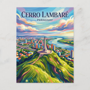 Cerro Lambaré Paraguay Postkarte