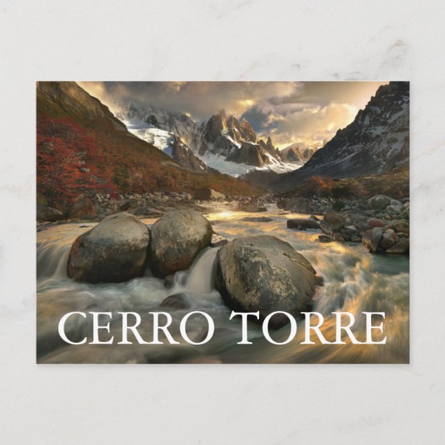 Cerro Torre Postkarte (Vorderseite)