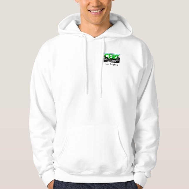 CERT-Pullover Hoodie-fertigen besonders an Hoodie (Vorderseite)