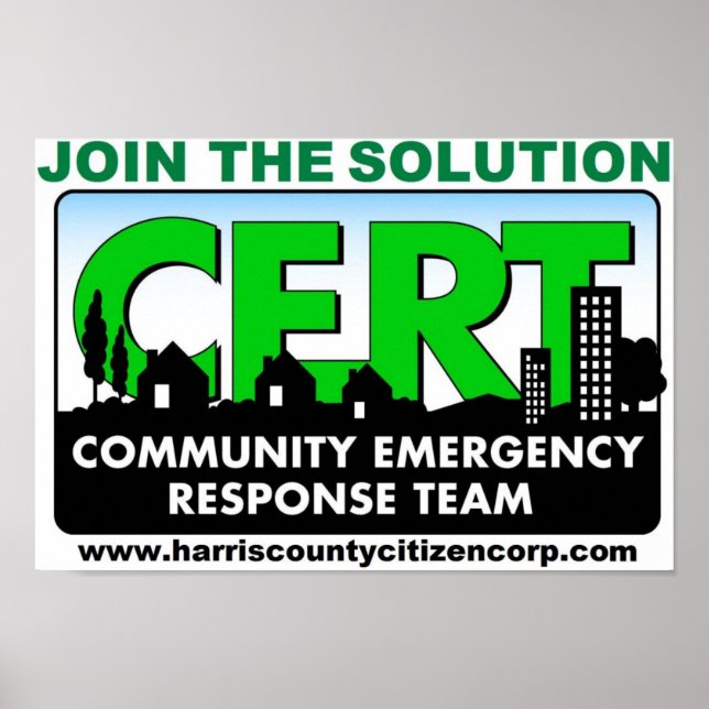 CERT Recruiting Poster (Vorne)