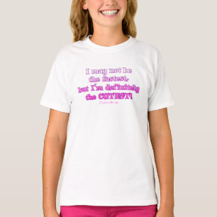Certainement le T-shirt du motocross de la fille