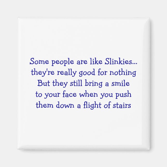 Certaines personnes - Magnet Carré (Devant)