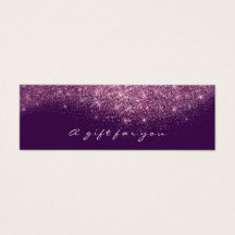 Certificat cadeau beauté Violet PinkLash maquillag
