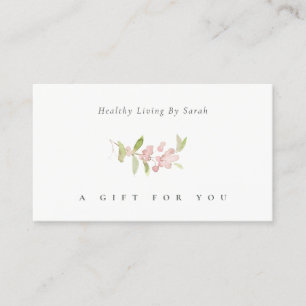 Certificat cadeau Blush Pink Berry Branch Folift