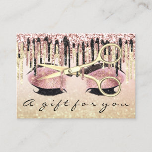 Certificat Cadeau Coiffeur Rose Blus Maquillage