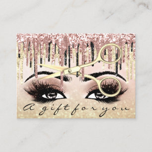 Certificat cadeau Coiffeur Rose Vip Gold Maquillag