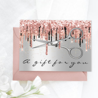 Certificat cadeau Coiffeur Styliste Ciseaux