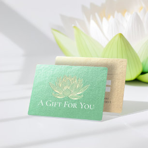 Certificat cadeau de l'instructeur YOGA Studio Gol