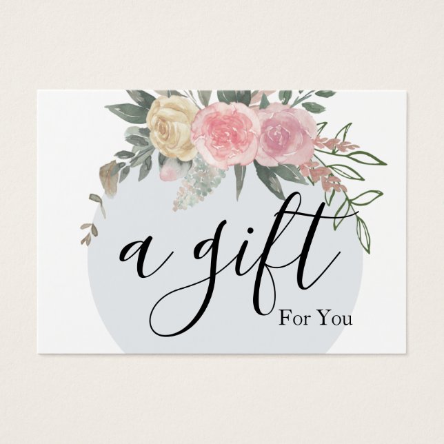 Certificat cadeau d'entreprise simple et moderne (Devant)