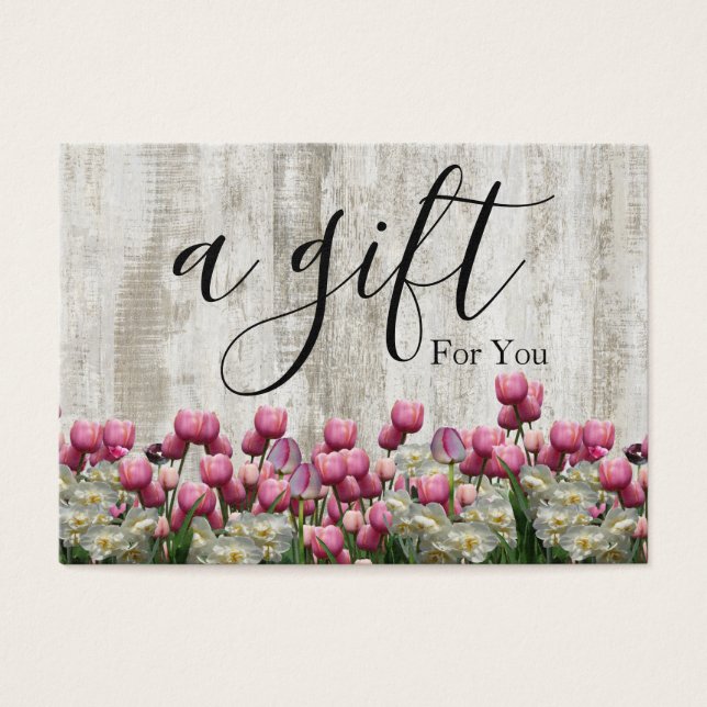 Certificat cadeau d'entreprise simple et moderne (Devant)