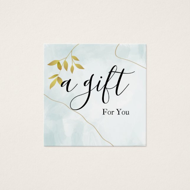 Certificat cadeau d'entreprise simple et moderne (Devant)