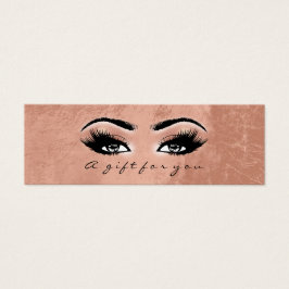 Certificat cadeau Gold Copper Lashes Artiste maqui