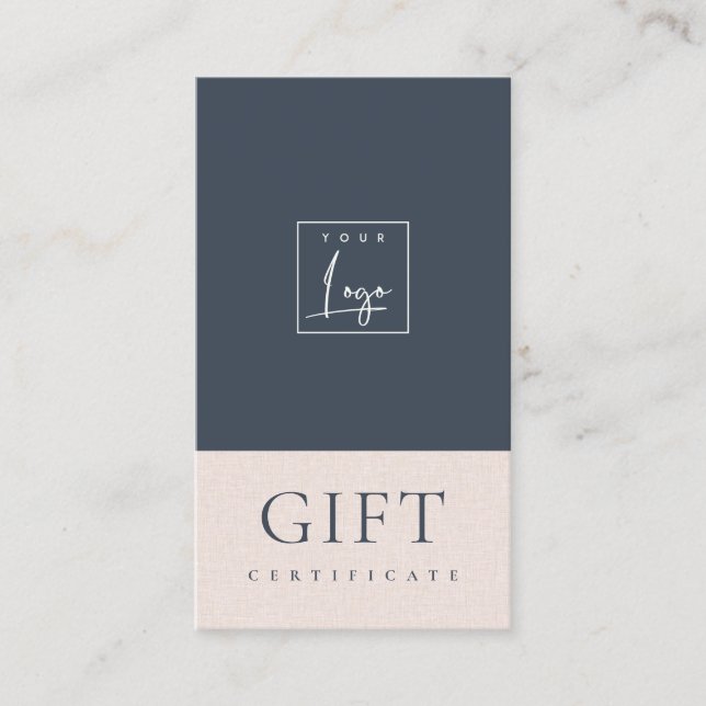 Certificat cadeau logo en céramique éclaboussée ma (Devant)