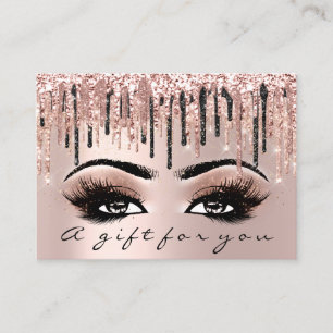 Certificat cadeau maquillage Eyelash cheveux micro