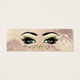 Certificat cadeau Marbre or Lashes Peyes maquillag
